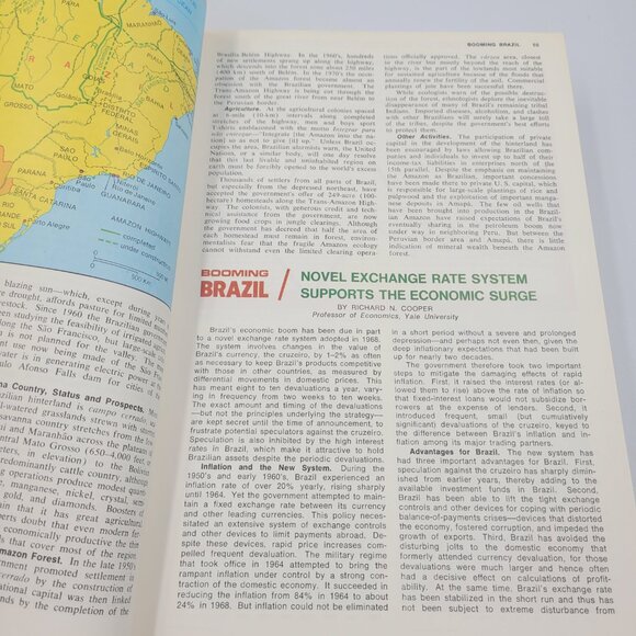 Vintage 1974 Grolier Encyclopedia Year Book | Rare Publishing Collectible - Picture 8 of 16